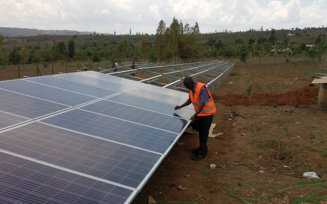 Solar hybrid mini-grid in the villages of Rutenderi